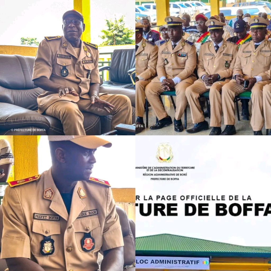 Tournée du nouveau gouverneur de Boke , accueillie sous l’applaudissement à Boffa
