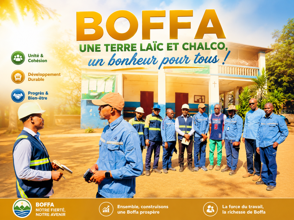 La Grande Église de Boffa se refait une beauté pour ses 150 ans grâce au soutien de Chalco Guinea Company S.A.