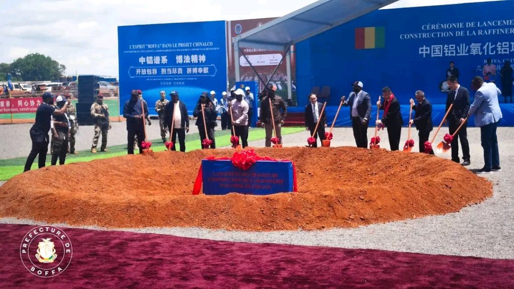 Boffa entre dans l’histoire industrielle : Chalco lance les travaux d’une méga Raffinerie d’ alumine