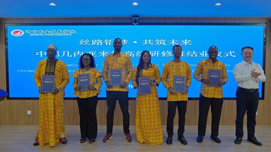 CHALCO Guinéa EN CHINE : 18 JEUNES TALENTS GUINÉENS, UN AN DE FORMATION ET UN NOUVEAU CHAPITRE QUI S’OUVRE